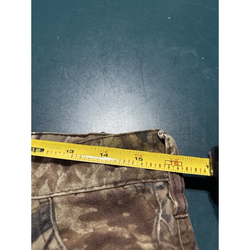 Vintage Russell Outdoors Realtree Camo Cargo Pants Mens Medium Baggy Relaxed Fit - Picture 11 of 14